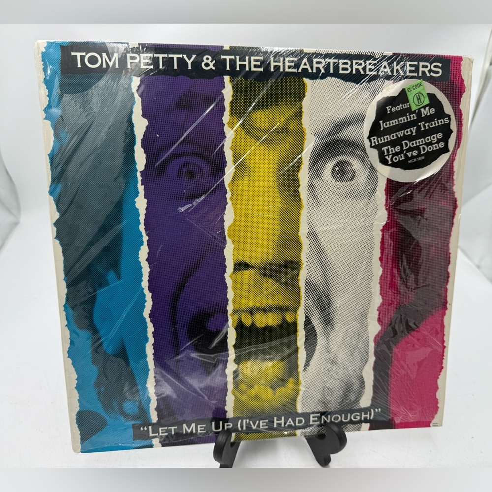 Tom Petty and the Heartbreakers "Let Me Up I've had Enough Record LP Masterdisk